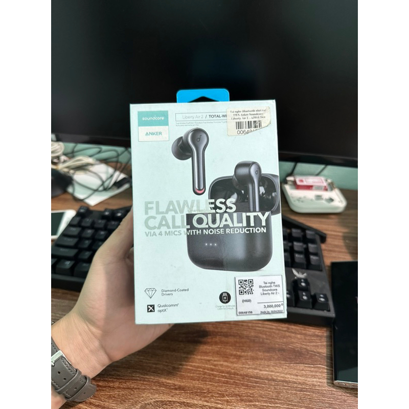 Tai nghe Bluetooth True Wireless Anker Soundcore Liberty Air 2 A3910 Like New