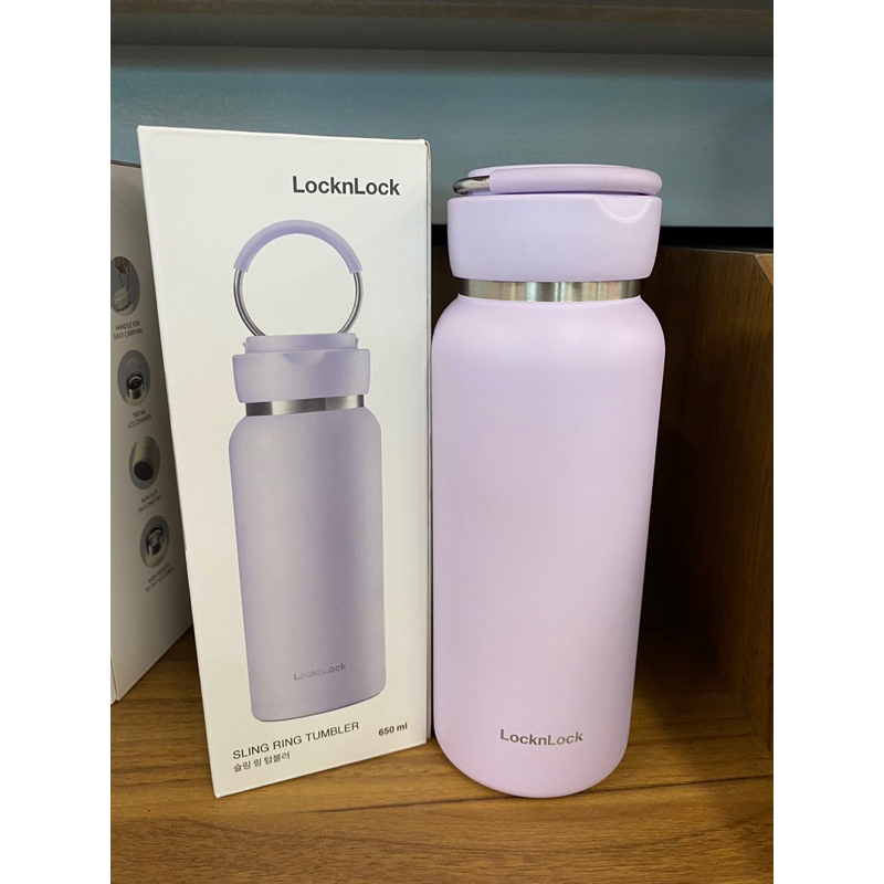BÌNH GIỮ NHIỆT SLING RING CÓ QUAI XÁCH DUNG TÍCH 650ML/ LHC4321 VÀ 800ML / LHC4322