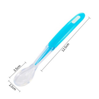 Thìa ăn dặm silicon cho bé (lòng thìa sâu)