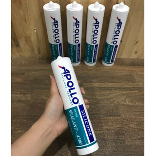 Keo Silicon APOLLO A500 màu trắng sữa, trắng trong, màu đen và màu xám xinfa