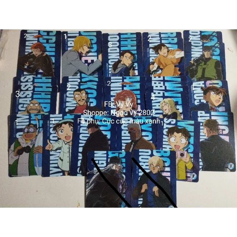 Card Conan movie 26: Tàu ngầm sắt màu đen