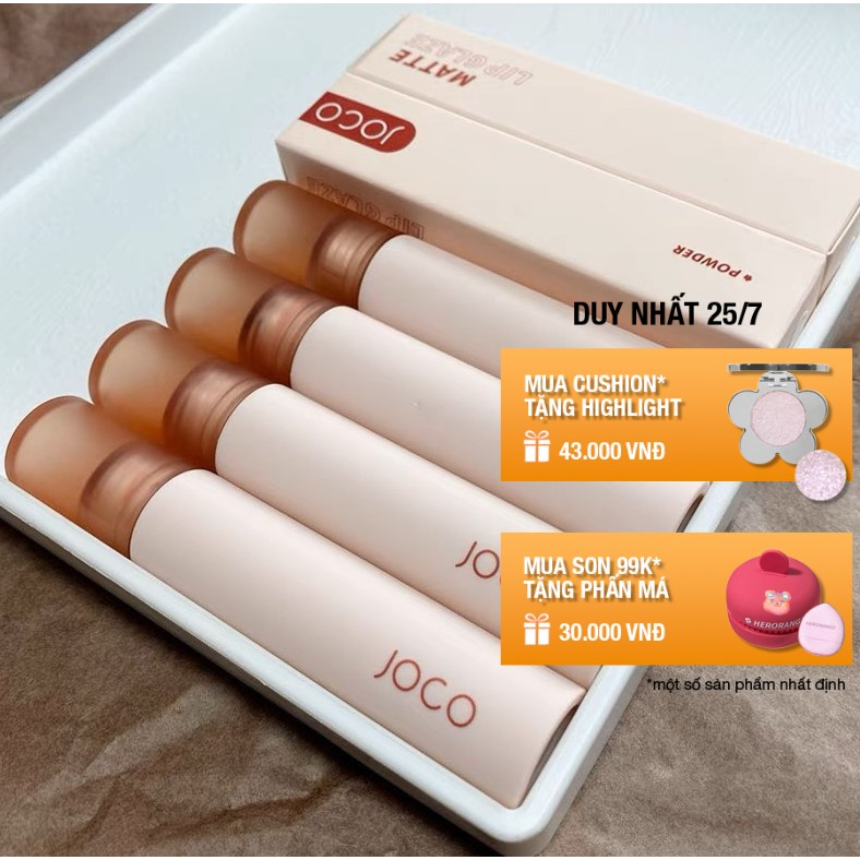 Son kem lì móc khoá thỏ Cute Rabbit Velvet Lip Mud JOCO Matte Lip Glaze mềm mướt mịn lì Lip Mud JOCO02 JOCO05 GEGE14 | BigBuy360 - bigbuy360.vn
