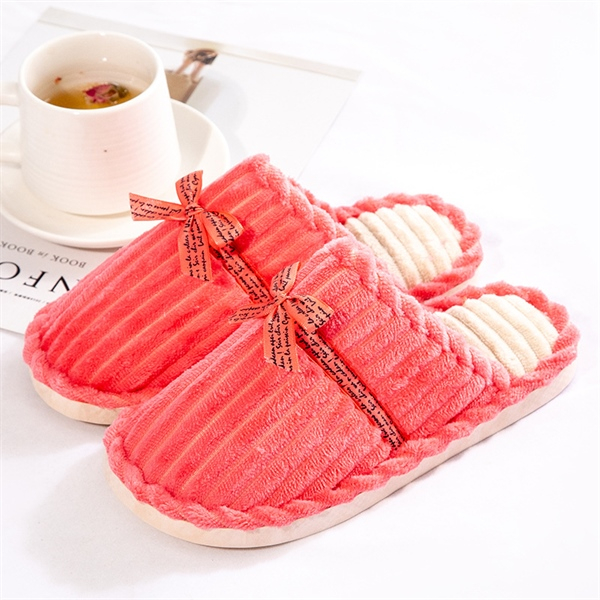 Dép mang trong nhà Cute hình thỏ bông mềm mại êm chân, Dép đi trong nhà mùa đông lông mềm êm chân chống trơn trượt