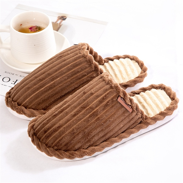 Dép mang trong nhà Cute hình thỏ bông mềm mại êm chân, Dép đi trong nhà mùa đông lông mềm êm chân chống trơn trượt
