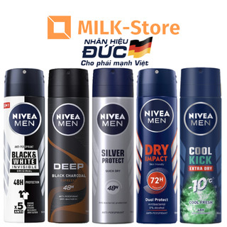 Xịt khử mùi nivea men 150ml