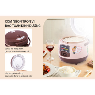 Nồi cơm điện mini SUNHOUSE 1L SHD8208C