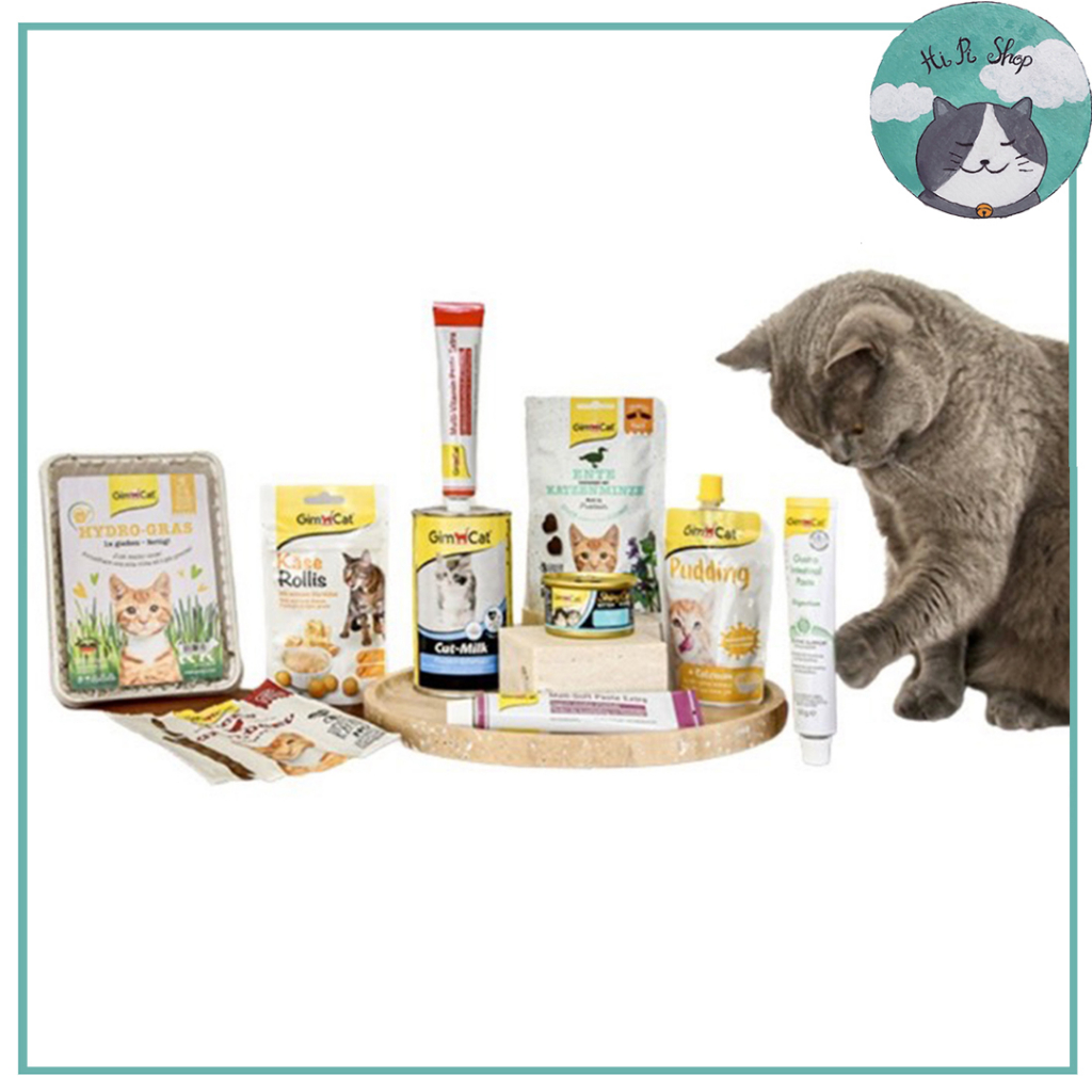 Viên Phô Mai Và Viên Cỏ Mèo Gimcat Dinh Dưỡng Cho Mèo Phát Triển Toàn Diện