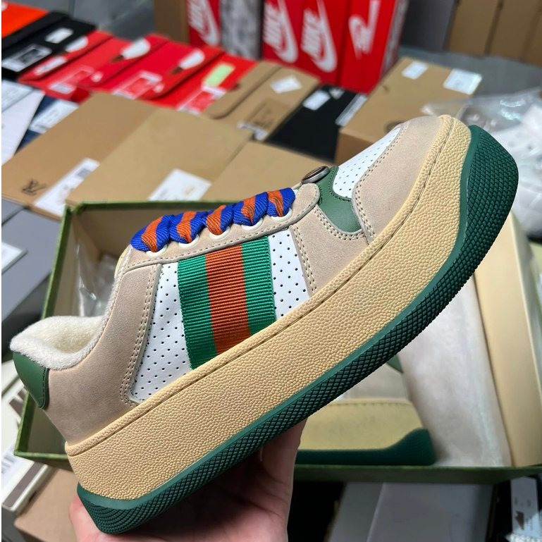 Giày độn đế tăng chiều cao Gucci Ong x Old Order