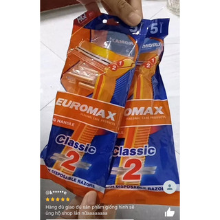 🏵Combo 10 Cây Cạo Râu, 2 Lưỡi, Siêu Bén