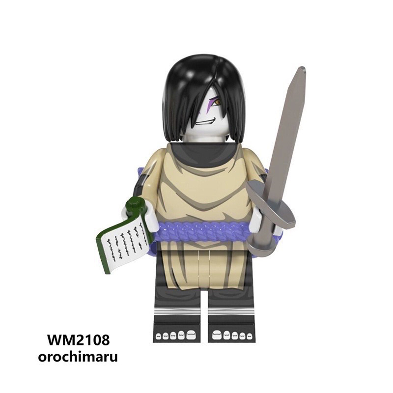 Lắp Ráp Mô hình Minifigures Các Nhân Vật Truyện Tranh Naruto Shippuden