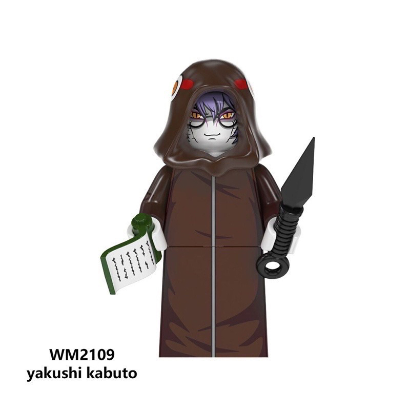 Lắp Ráp Mô hình Minifigures Các Nhân Vật Truyện Tranh Naruto Shippuden