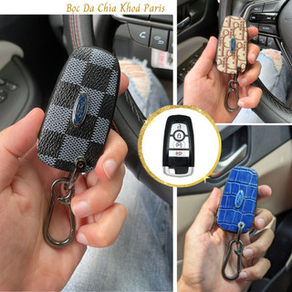 Bọc chìa khoá Ford Explorer sang trọng,bao da ốp chìa khoá ô tô ford explorer da thật trẻ trung