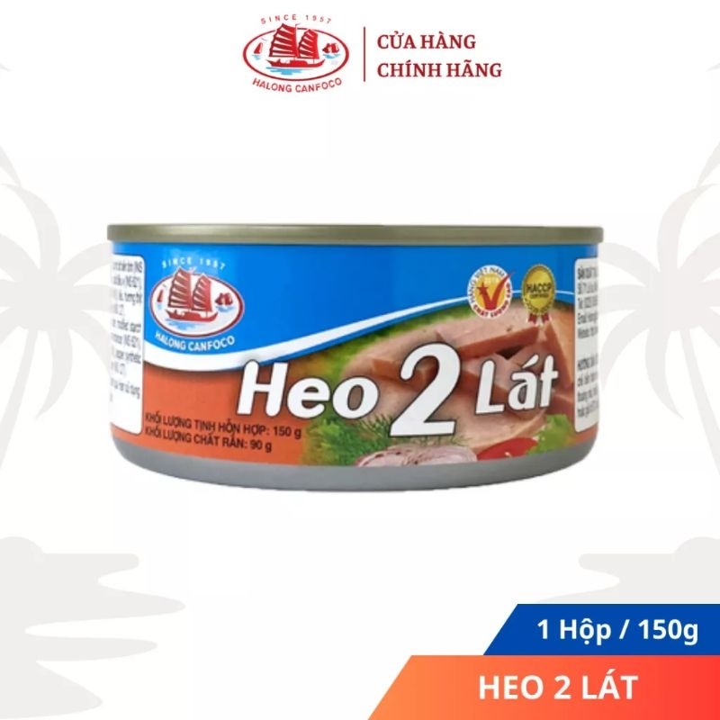 Heo 2 Lát 150g - Đồ Hộp Hạ Long