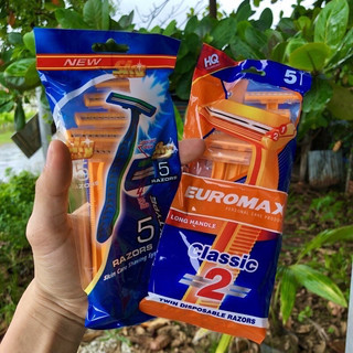 🏵Combo 10 Cây Cạo Râu, 2 Lưỡi, Siêu Bén