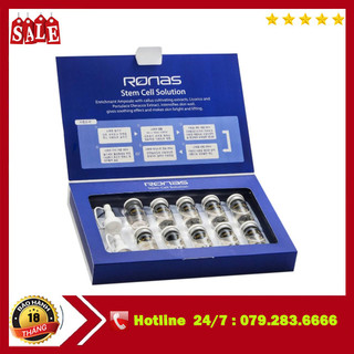 Tế bào gốc ronas stem cell solution hộp 10 chai ronas