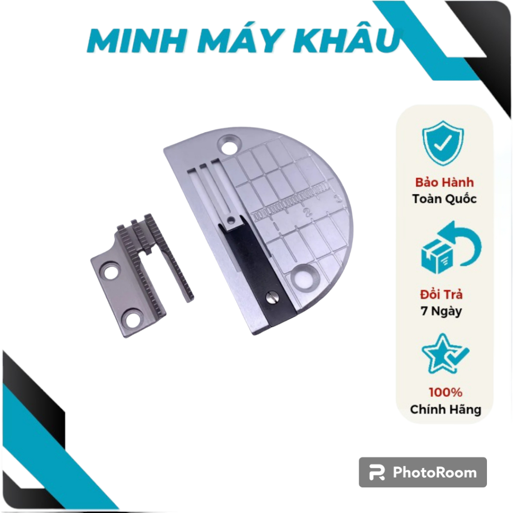 Răng cưa mặt nguyệt chống nhăn dùng cho máy may 1 kim