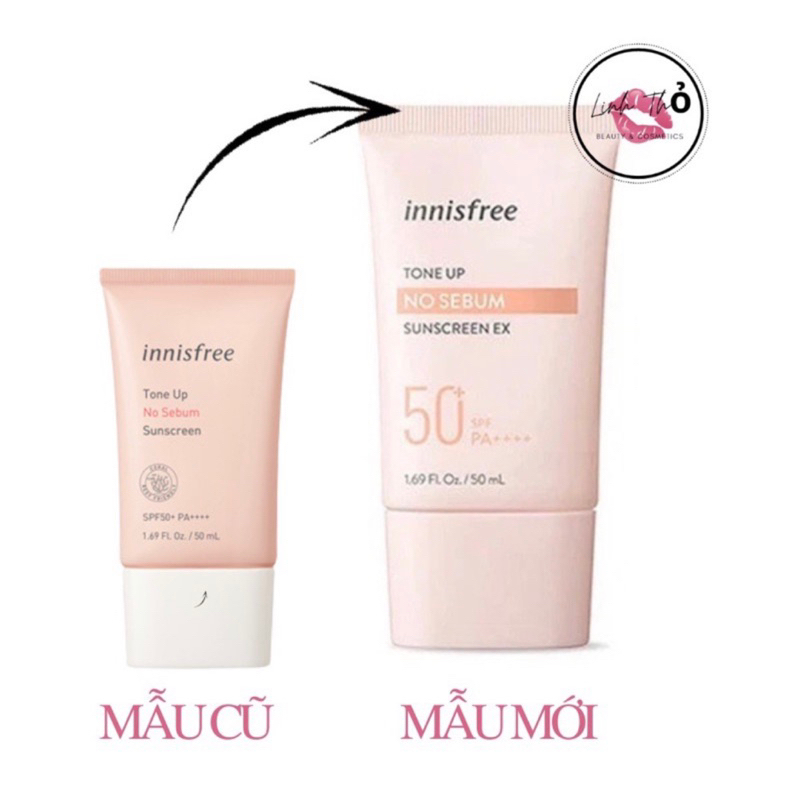 KEM CHỐNG NẮNG INNISFREE DAILY UV PROTECTION CREAM NO SEBUM SPF50 PA+++ 50ML
