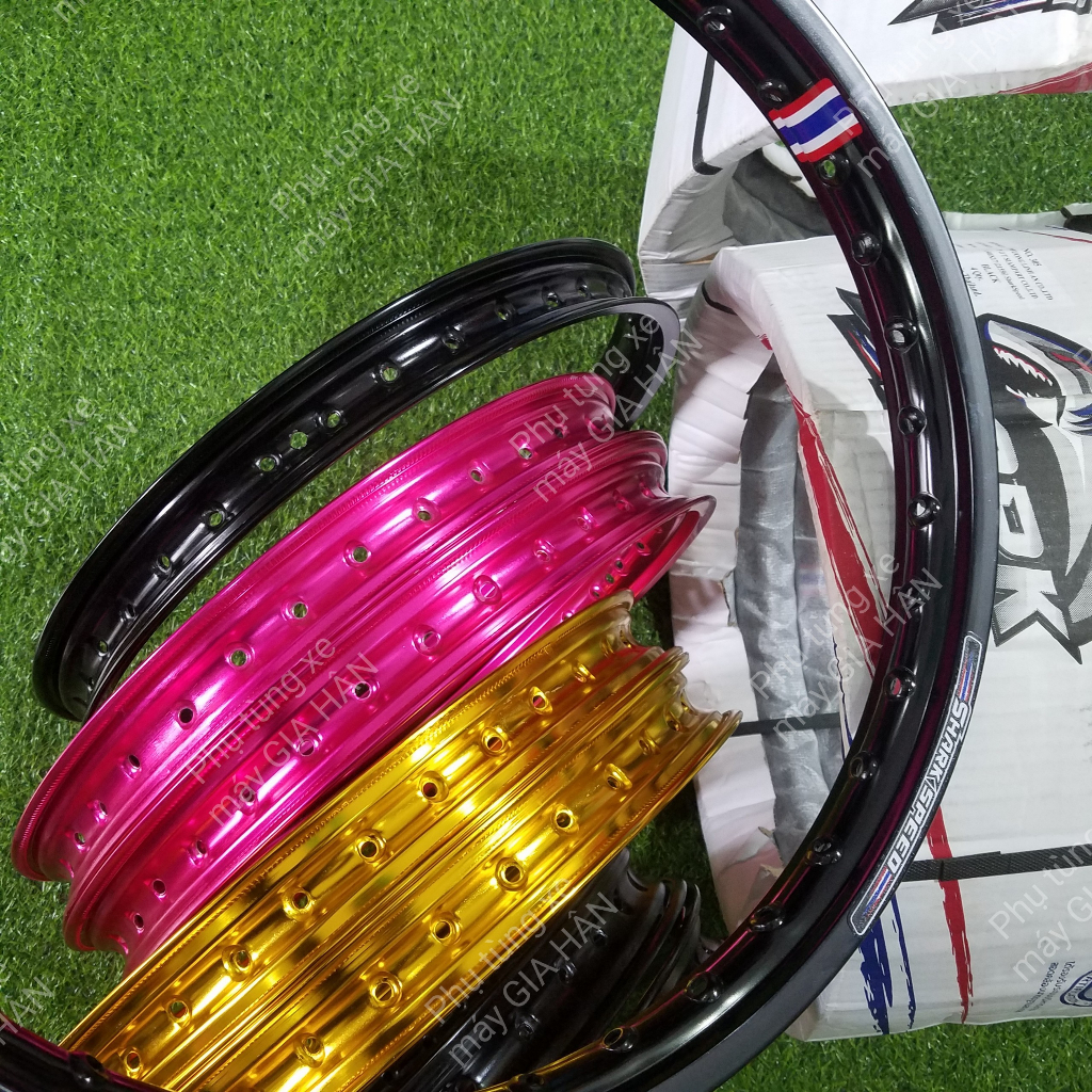 Niềng nhôm SHARK SPEED THÁI Dành cho các dòng xe HONDA YAMAHA SIZE 1.4 - 1.4 HTH1134 MSP B0178