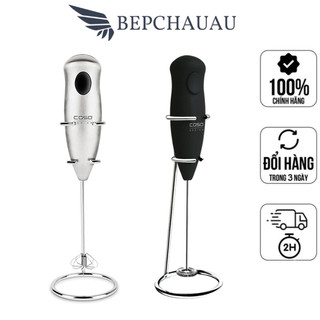 Máy tạo bọt sữa cafe caso fomini, máy đánh trứng, máy đánh sữa, tạo bọt cà phê, nhập đức, bh 12 tháng, bepchauau