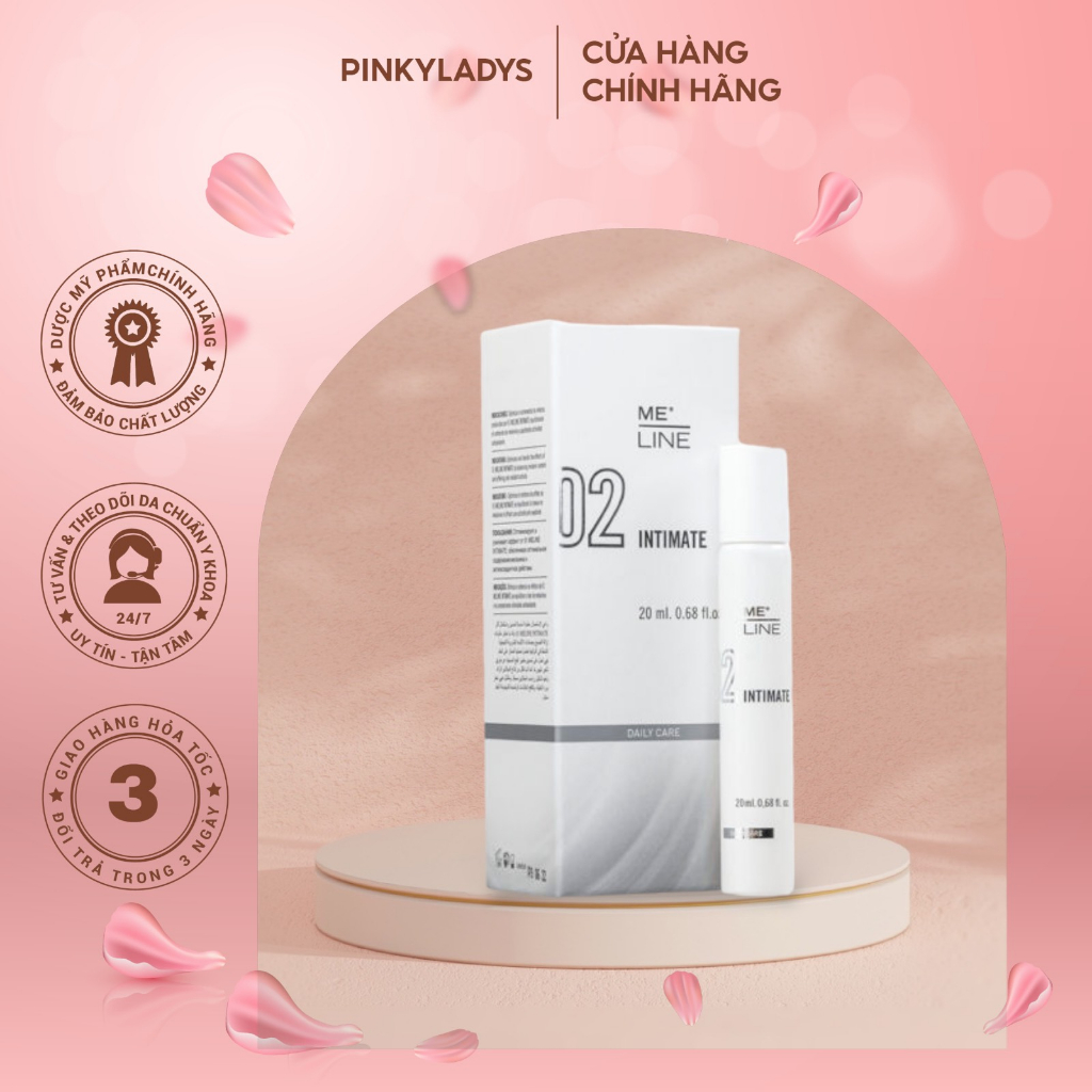 Innoaesthetics INNO 02 MELINE INTIMATE 20ml Tinh chất giảm thâm ,làm trắng sáng, trẻ hóa vùng da nhạ