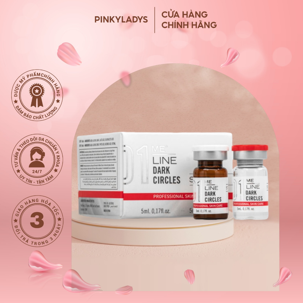 innoaesthetics - 01 MELINE DARK CIRCLE Tinh Chất Làm Sáng Và Làm Giảm Nếp Nhăn Vùng Da Mắt