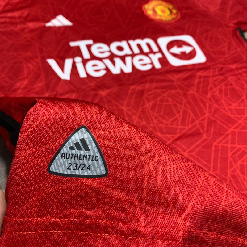 Áo Bóng Đá CLB Man-U, Áo Đá Banh Man-U 2022/2023 - Chuẩn Mẫu Thi Đấu - Vải Polyester Gai Thái