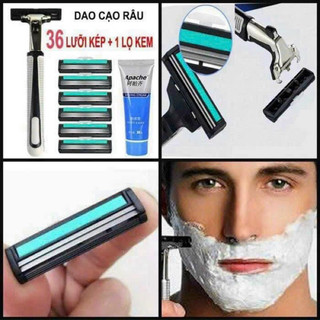 Bộ dao cạo râu 36 lưỡi siêu bén cao cấp