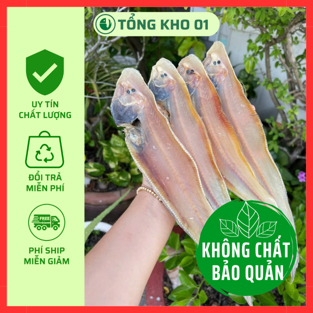 1kg Khô cá Lưỡi Trâu 3 nắng loại 1 nhà làm, không chất bảo quản, hàng mới mỗi ngày, tiêu chuẩn xuất khẩu