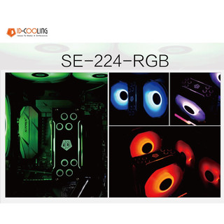 Tản nhiệt khí id cooling se-224 rgb bóc máy qua sử dụng. quạt tản nhiệt id cooling se-224 rgb. id cooling se 224