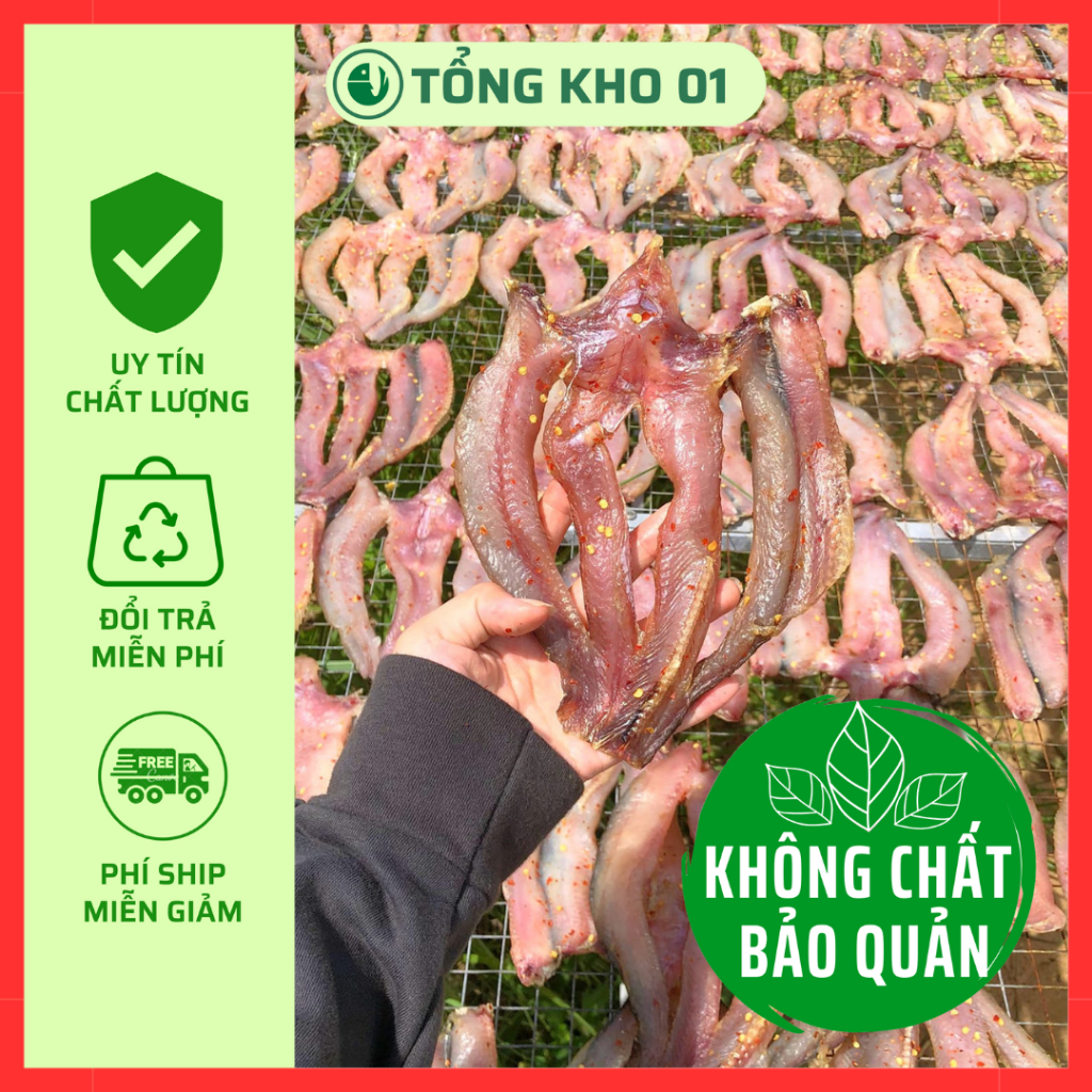1kg Khô cá Lóc Đồng, 3 4 nắng, loại 1, nhà làm, không chất bảo quản, hàng mới mỗi ngày, thơm bùi béo ngậy