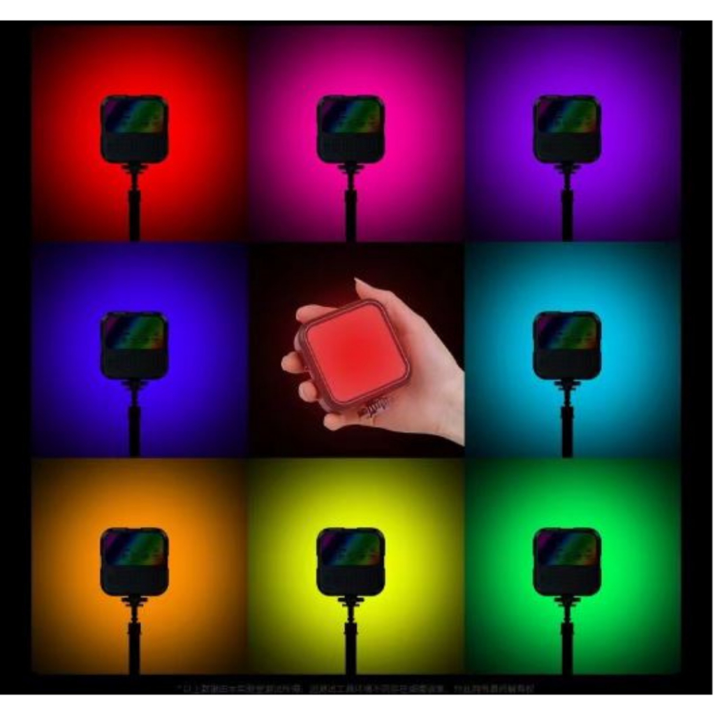 Đèn led Studio mini 49l RGB - Dãi nhiệt màu 3000 – 5500K trợ sáng quay phim ActionCam