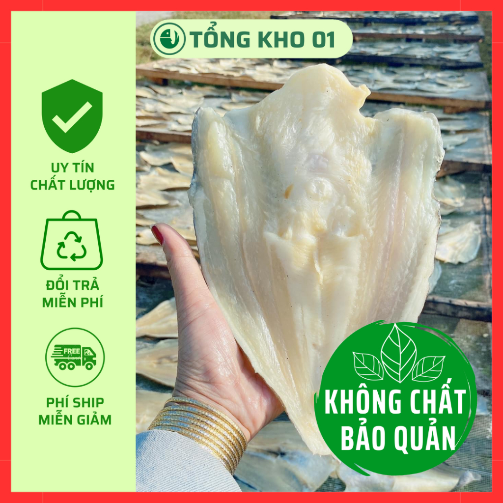 1kg Khô cá Dứa phi lê, rút xương, 3 nắng, loại 1, nhà làm, không chất bảo quản, hàng mới mỗi ngày, thơm ngon