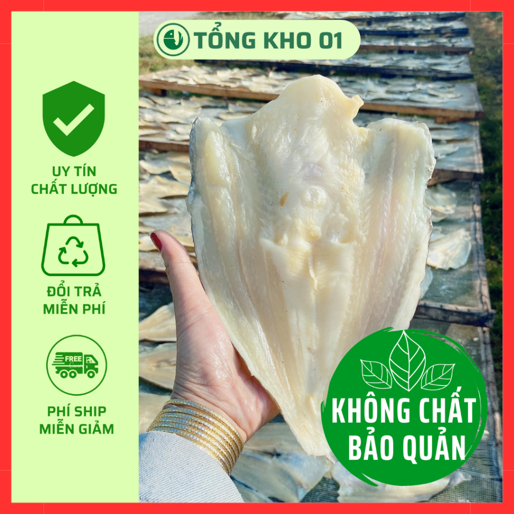 1kg Khô cá Dứa rút xương 3 nắng loại 1 nhà làm, không chất bảo quản, hàng mới mỗi ngày, bao quay đầu