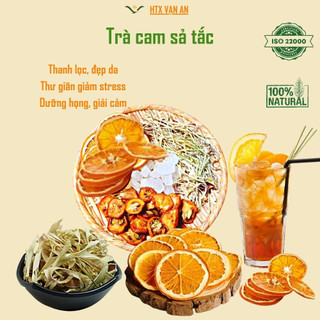 Trà Detox  hoa quả Cam Sả Tắc tăng cường sức đề kháng thanh mát dưỡng da giảm cân  thư giãn giảm stress