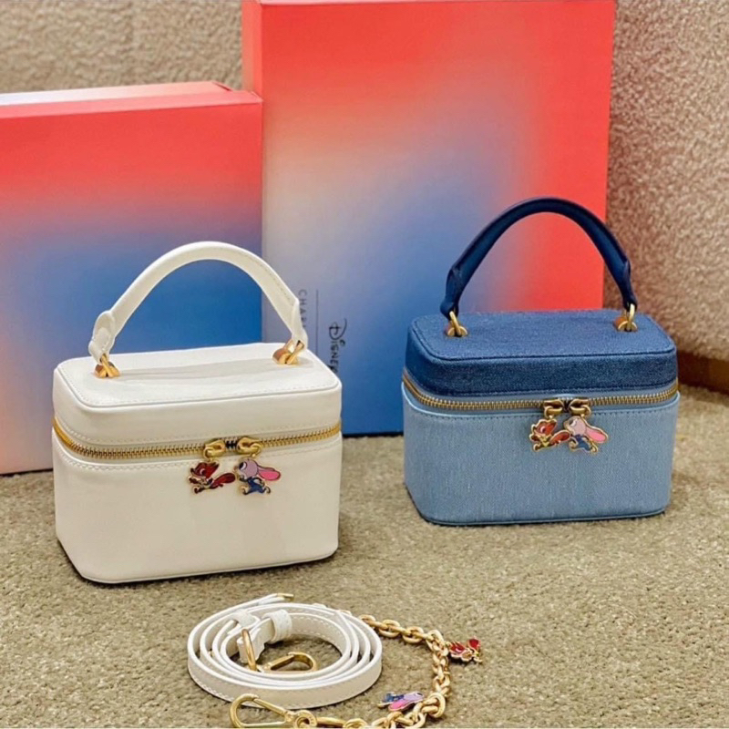 Túi cốp khoá thỏ diisney cê n ca size 15cm full hộp kèm túi vải