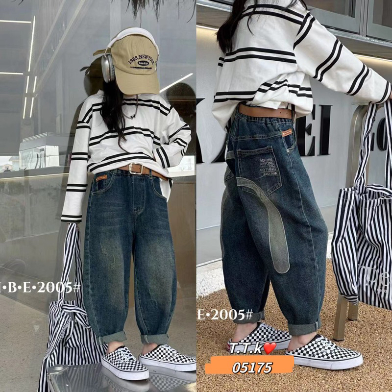 Quần Jeans Cao Cấp Quảng Châu cho bé yêu sành điệu