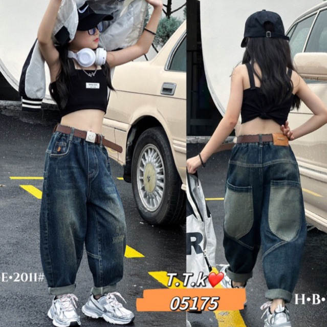 Quần Jeans Cao Cấp Quảng Châu cho bé yêu sành điệu