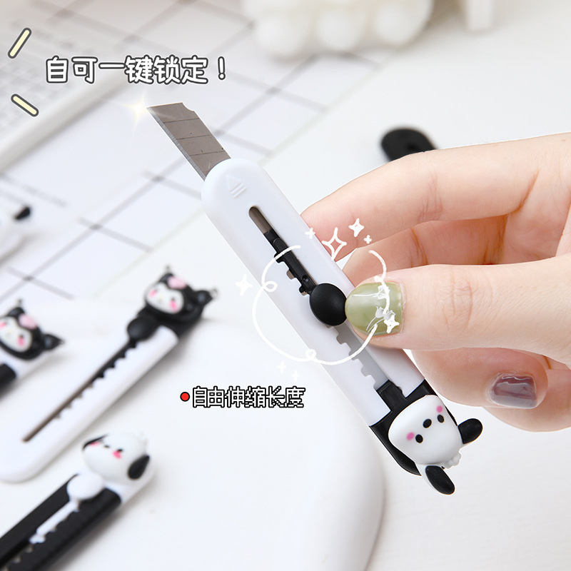 Dao rọc giấy học sinh cute sanrio nhiều mẫu đáng yêu cho các bé học sinh và văn phòng KG041