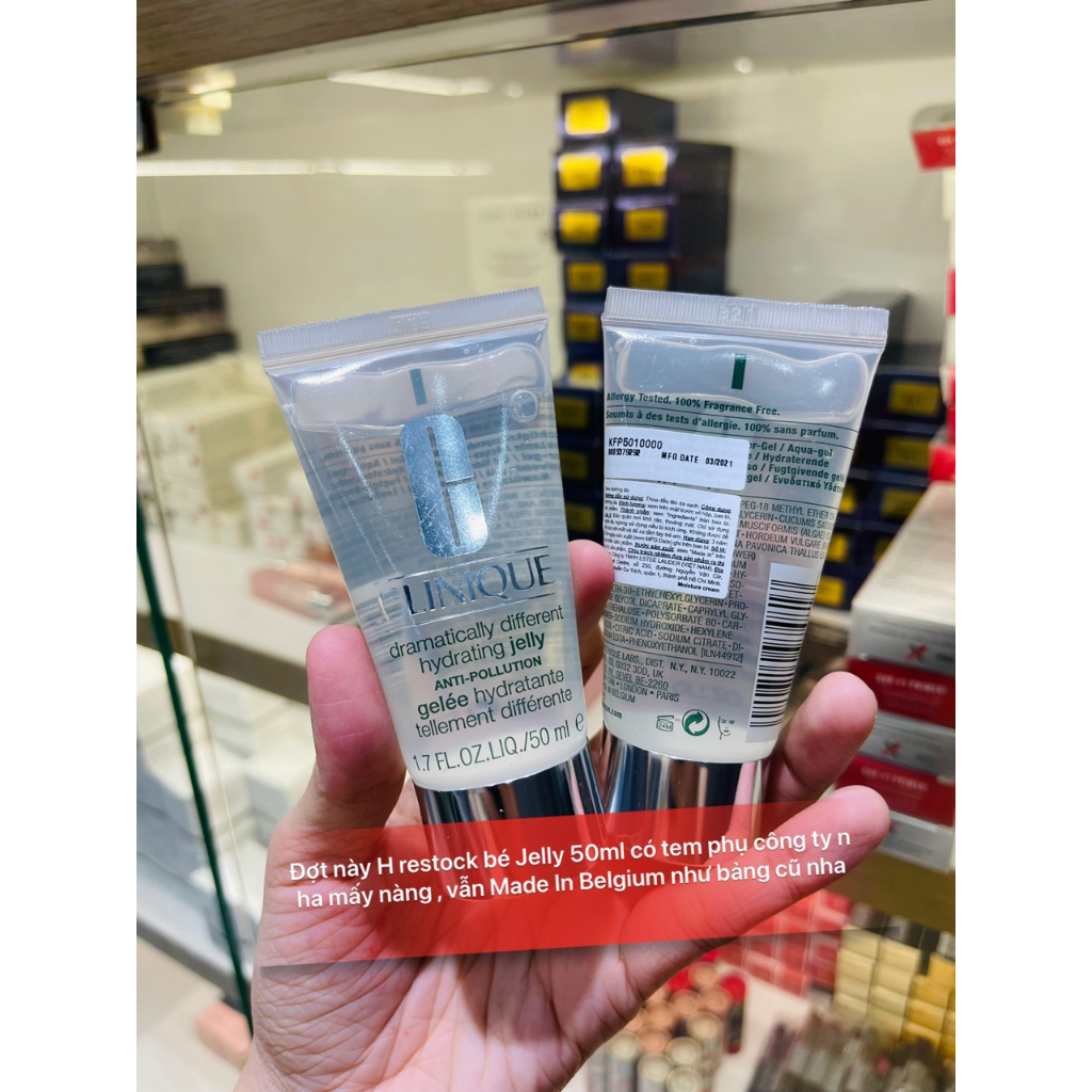THẠCH DƯỠNG DA ĐÌNH ĐÁM CLINIQUE DRAMATICALLY DIFFERENT HYDRATING JELLY