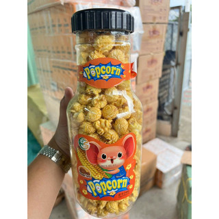 Bắp rang bơ, bỏng ngô vị caramel truyền thống chai mini 340g
