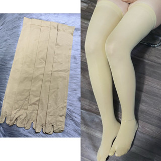 Vớ tất da nữ dày dặn tới đùi, co giãn, thấm rút mồ hôi , chống nắng ủ kem