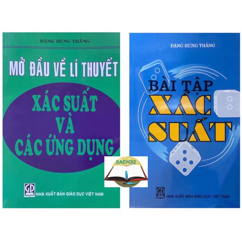 Sách - Combo Mở Đầu Về Lí Thuyết Xác Suất và Các Ứng Dụng + Bài Tập