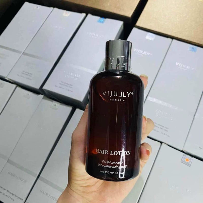 Tinh Dầu xịt Bưởi VIJULLY COSMETIC Hair Lotion hỗ trợ giảm rụng tóc, Kích Mọc Tóc 150ml