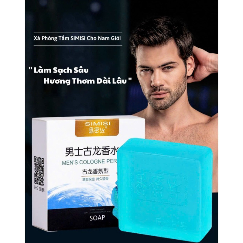 Xà Phòng Tắm Nam Từ Tinh Dầu Nước Hoa