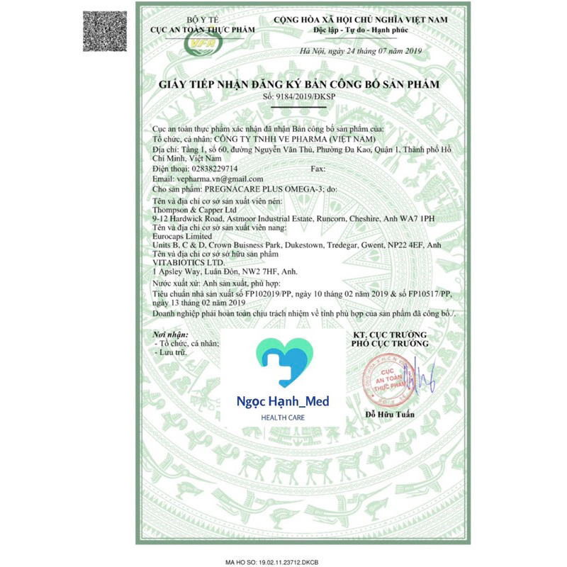 Pregnacare Plus Omega 3 - Viên uống bổ sung vitamin, khoáng chất, dinh dưỡng ở phụ nữ mang thai, cho con bú Hộp 56 viên