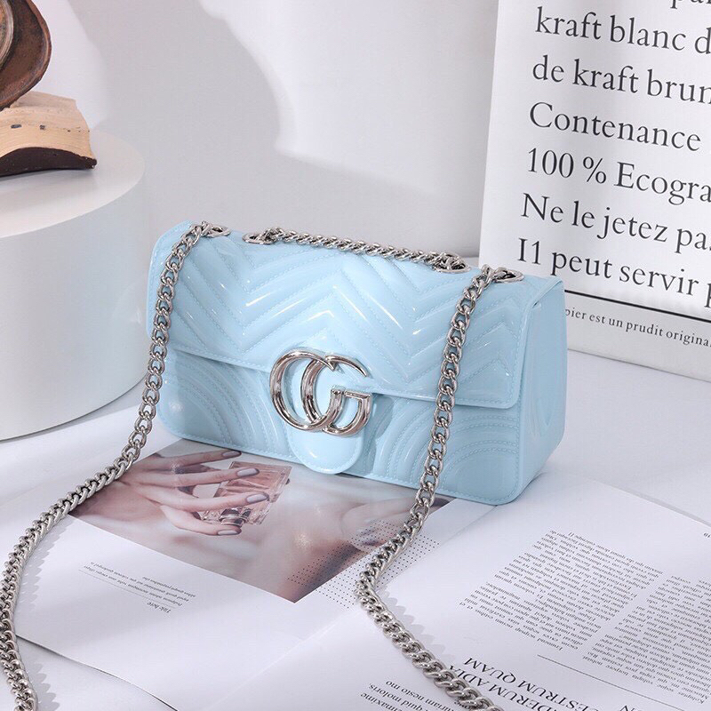 Túi nhựa silicon đeo chéo, cầm tay sang chảnh Rosabell