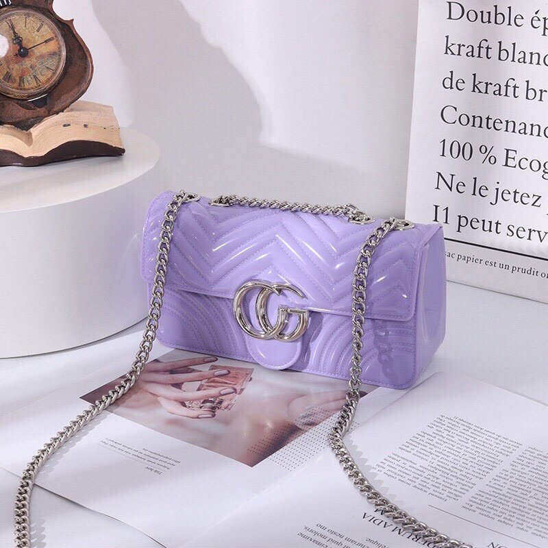 Túi nhựa silicon đeo chéo, cầm tay sang chảnh Rosabell