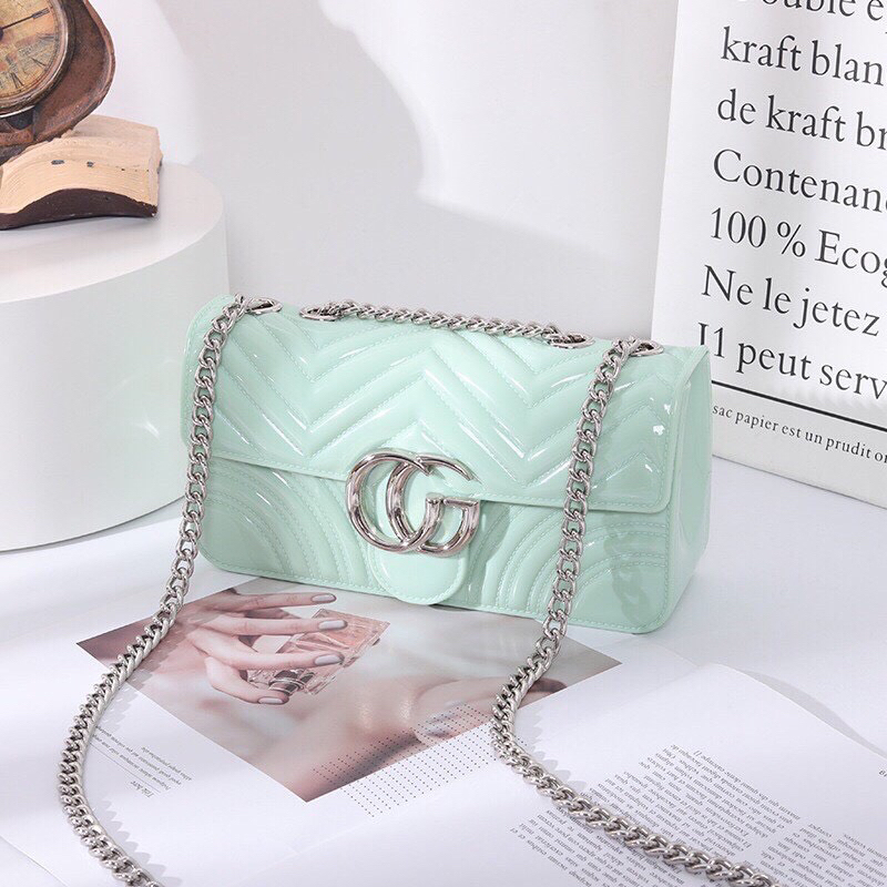 Túi nhựa silicon đeo chéo, cầm tay sang chảnh Rosabell