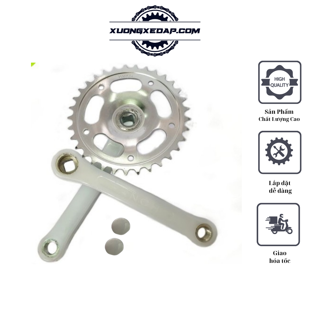 Đùi Dĩa  Xe Đạp Chất Lượng Cao, Nhiều Kích Thướt 165-140-114 Cho Xe Đạp Phổ Thông 20 inch, 24 inch, 26 inch