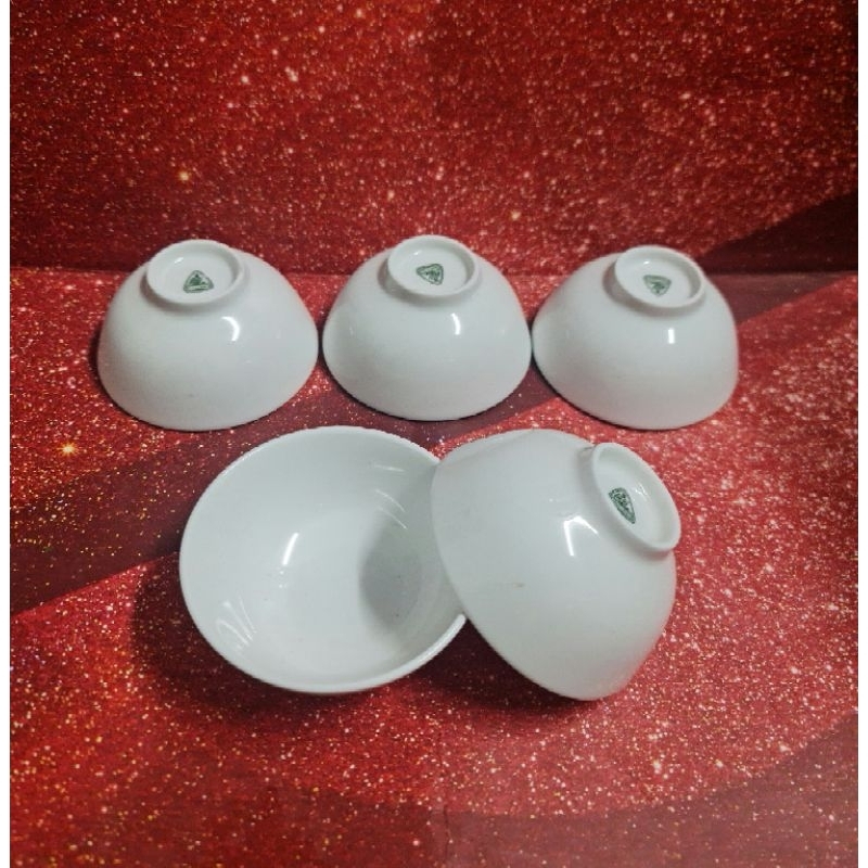 bộ 10 chén đựng nước chấm 9cm sứ Minh Long 9cm, 10cm - chén đựng nước chấm sứ minh long